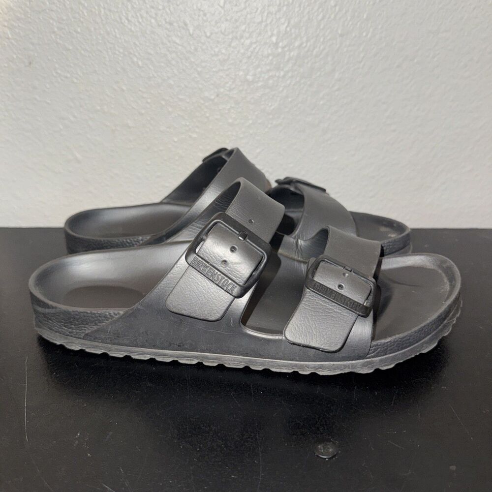 Birkenstock Arizona EVA Sandals Women 7 Men 5 Dark Gray Waterproof Slides